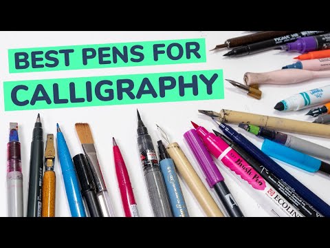 Best Calligraphy Pens for Beginners (The Ultimate Guide 2023 ...