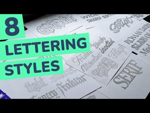 8 Lettering Styles Every Beginner Should Know (With Examples)