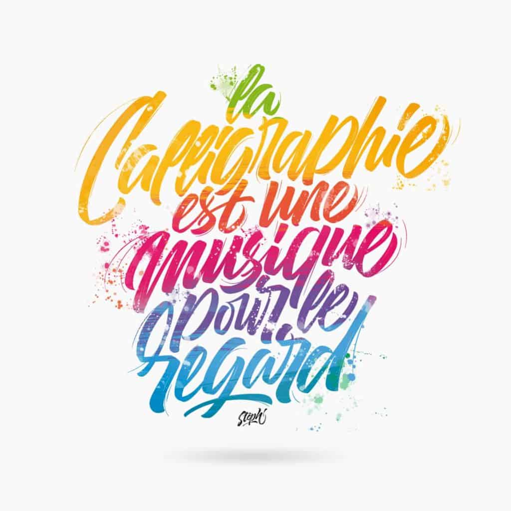 Stephane Lopes hand lettering interview - Lettering Daily