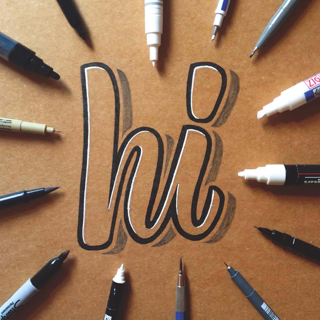 How to vectorize your hand lettering - Lettering Daily