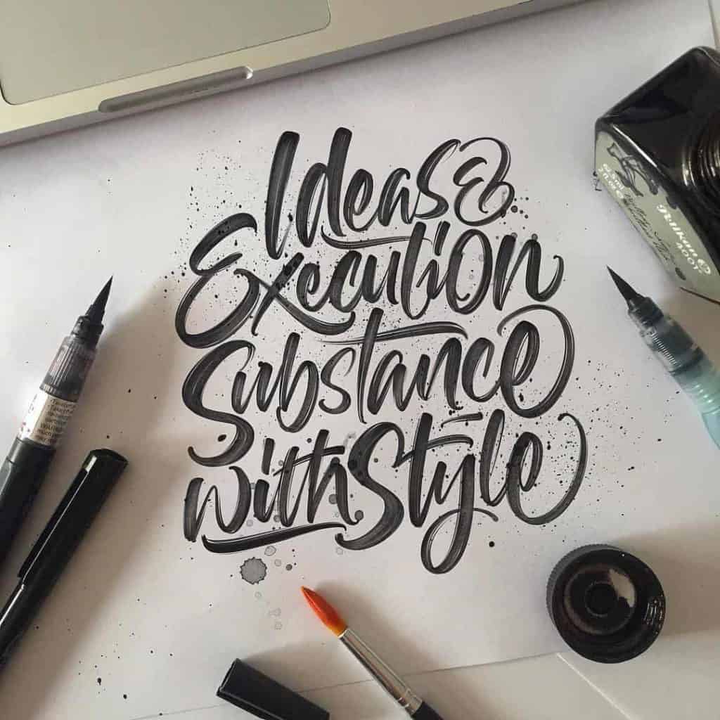 David Milan hand lettering interview - Lettering Daily -min