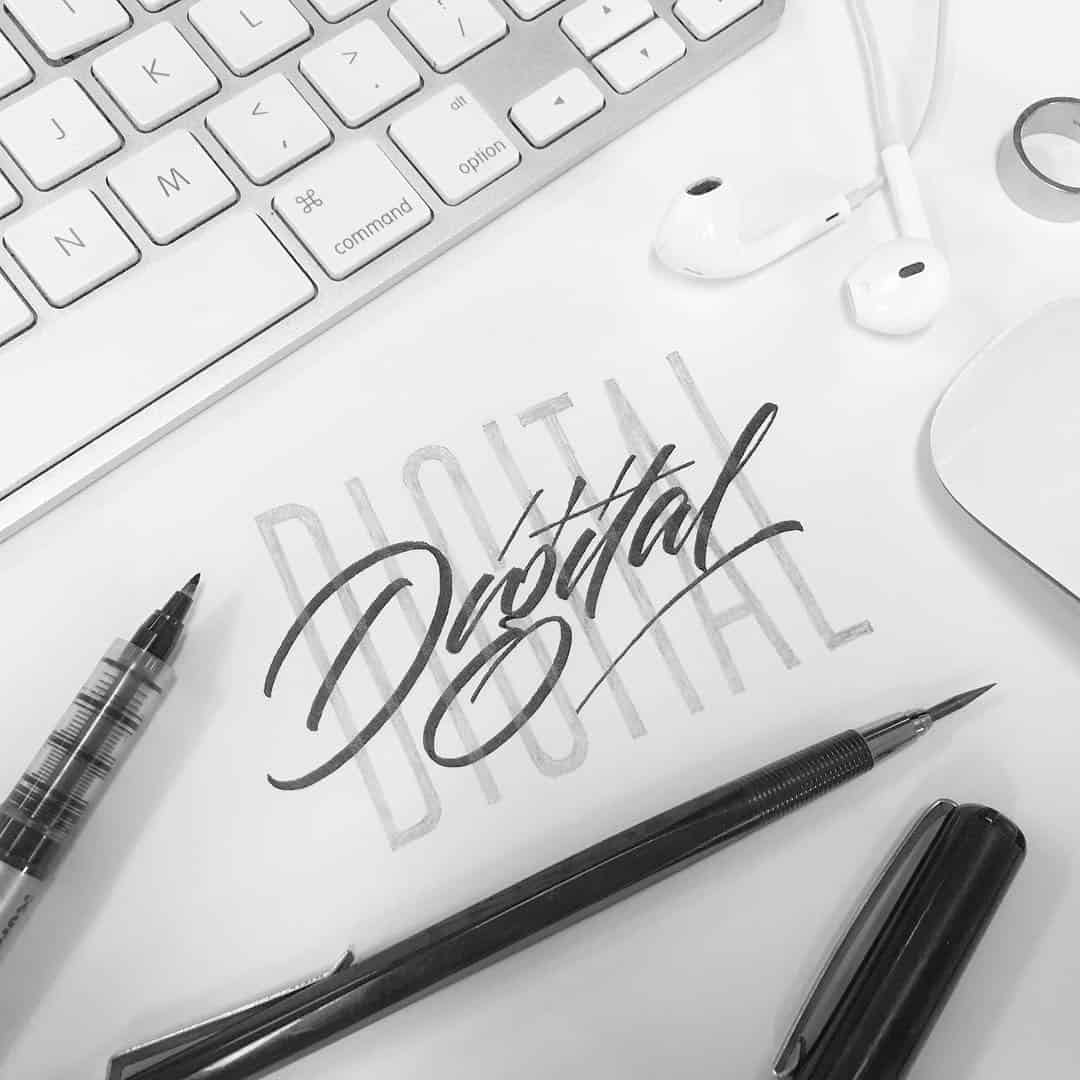brush pen logo design course review - Lettering Daily