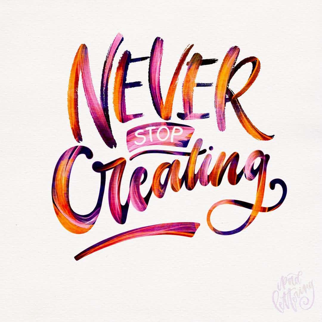 Karin Newport – Ipad Lettering- hand lettering interview – Lettering Daily -min Karin Newport - Ipad Lettering- hand lettering interview - Lettering Daily -min