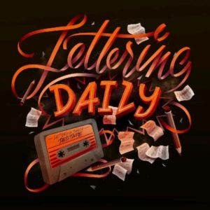 Dess hand lettering interview - Lettering Daily -min