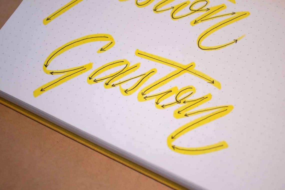 Learning sign painting - Lettering Daily