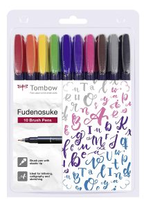 Top 5 brush pens for brush calligraphy beginners - Lettering Daily