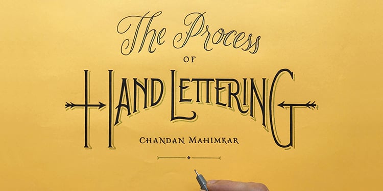 Hand lettering process - Lettering Daily