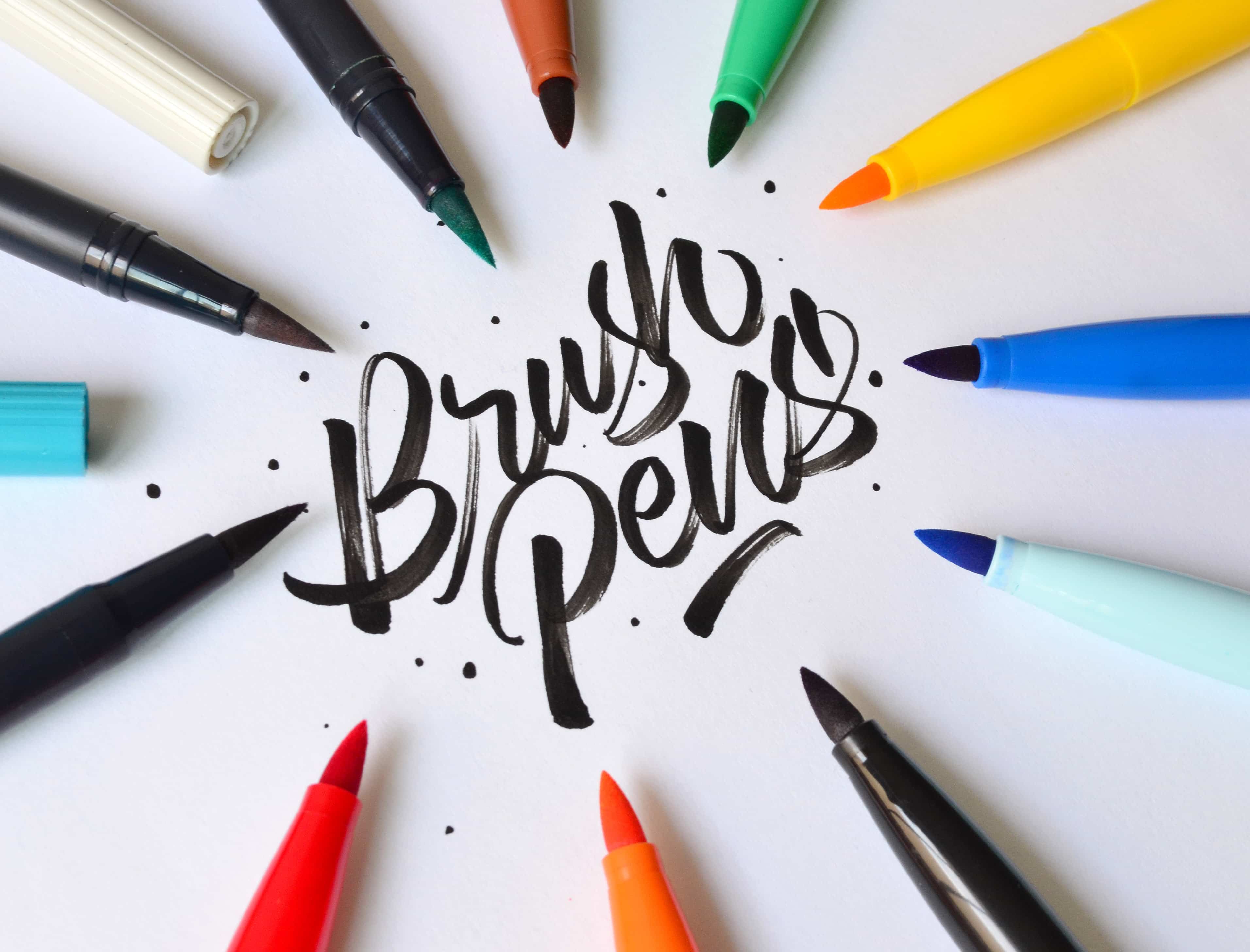 How to do brush lettering [the EASY way 2019] | Lettering Daily