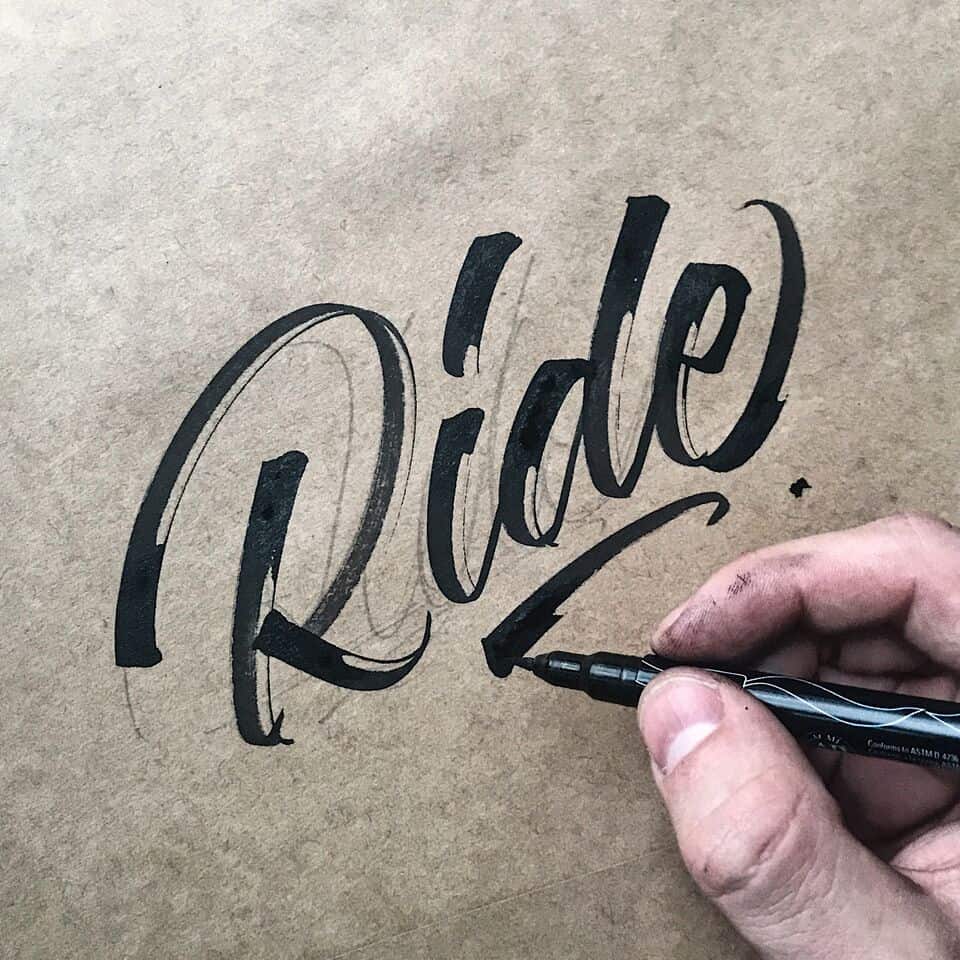Michael Moodie hand lettering interview - Lettering Daily