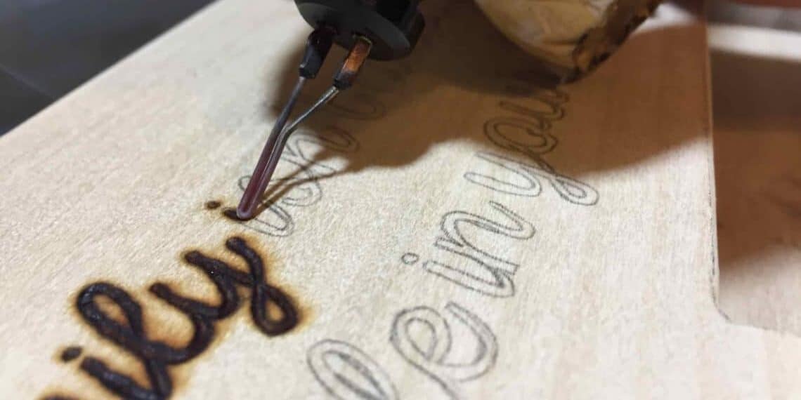 An introduction to Pyrography a.k.a. Woodburning - Lettering Daily