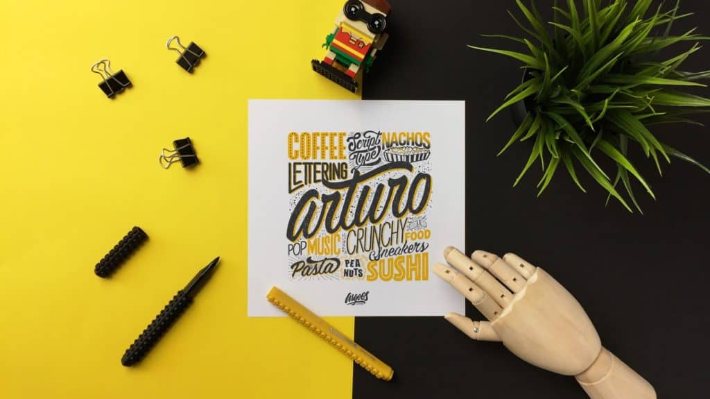How to present your hand lettering and calligraphy - Lettering Daily