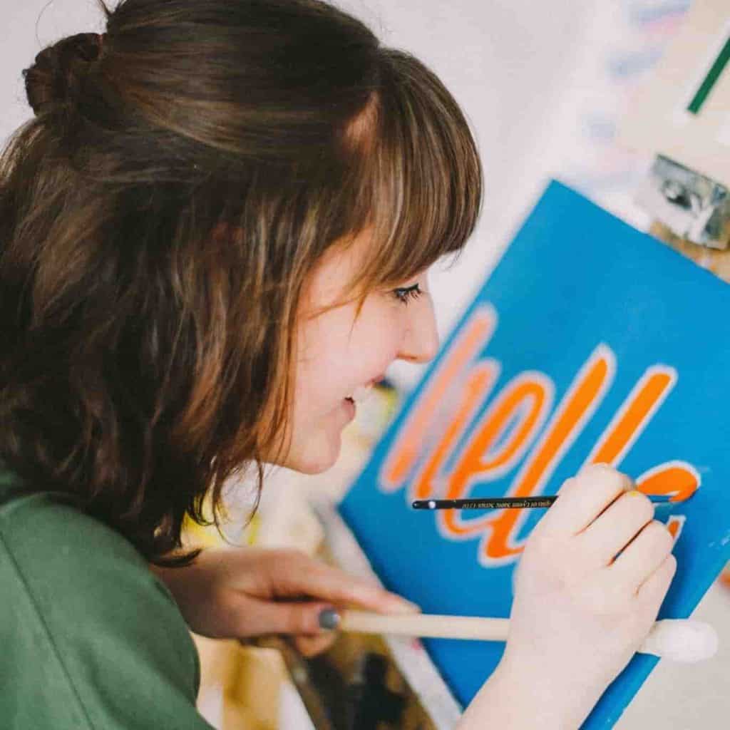 Rachel E Millar hand lettering interview - Lettering Daily -min