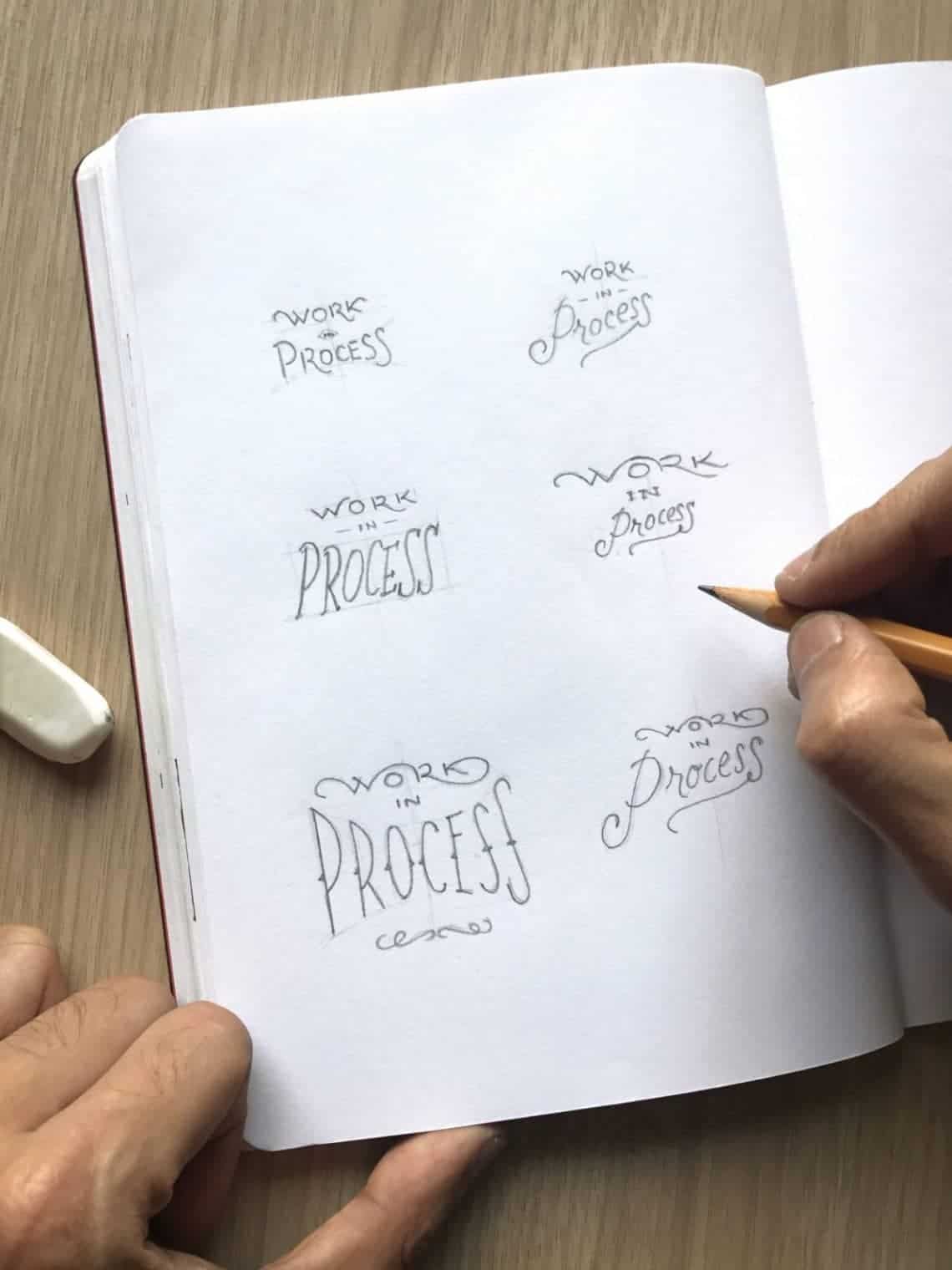 Creating hand lettering in 8 easy steps - Lettering Daily