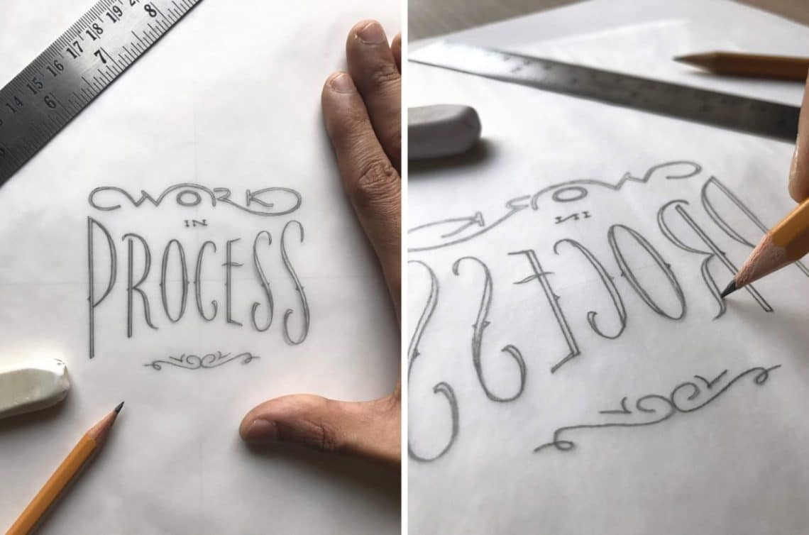 Creating hand lettering in 8 easy steps - Lettering Daily