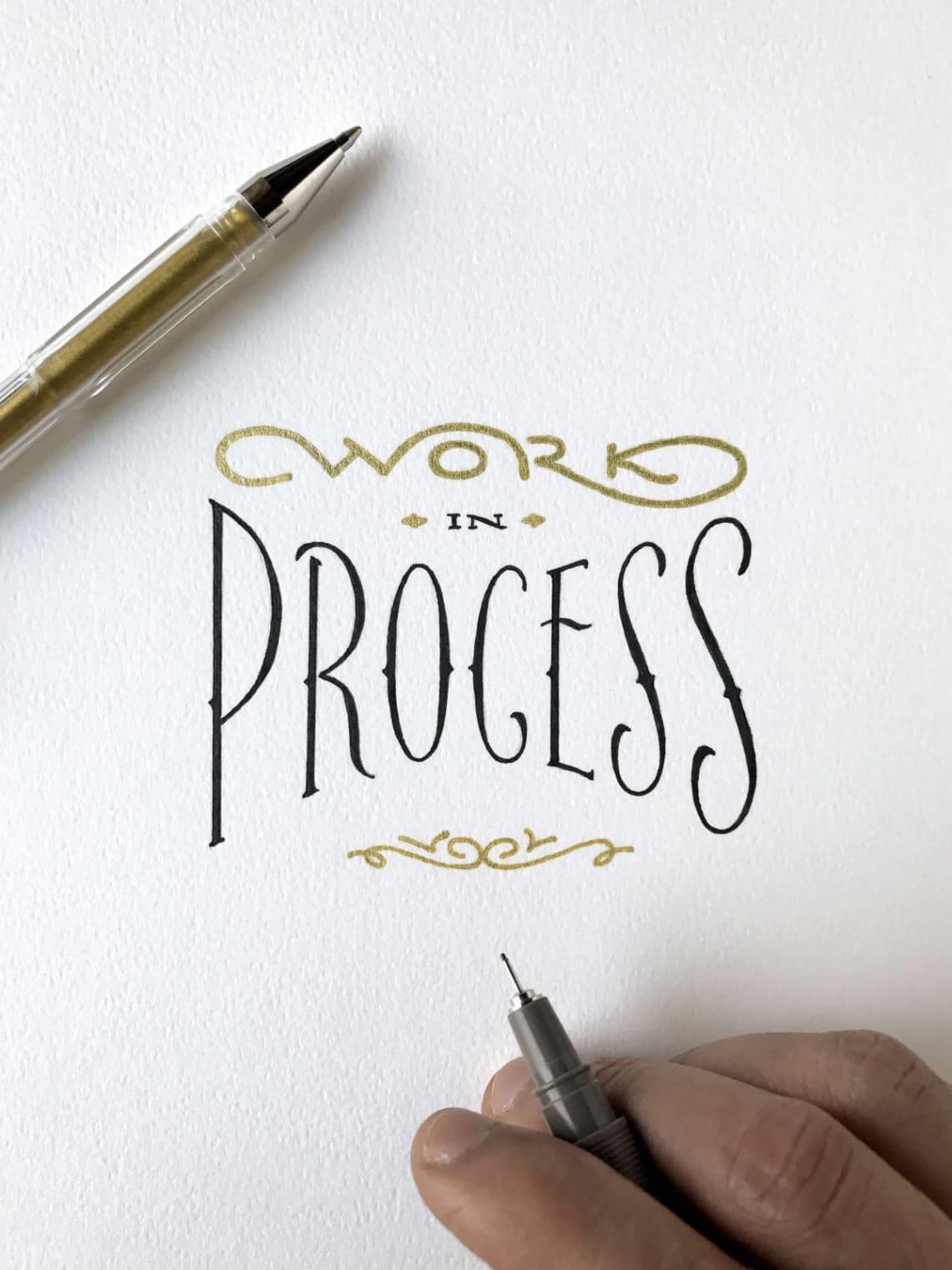 Creating hand lettering in 8 easy steps - Lettering Daily