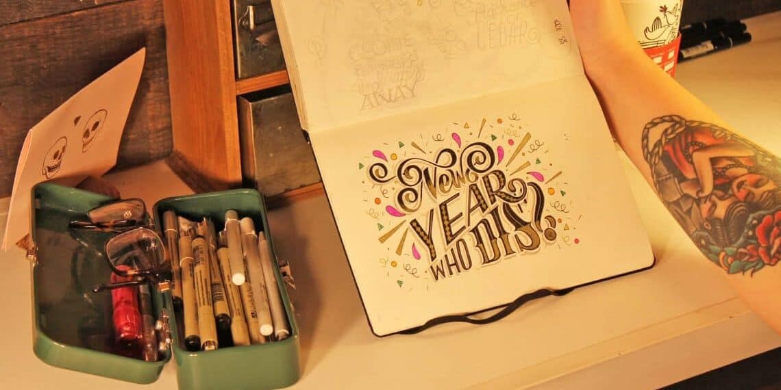 Improve your hand lettering layout with these 5 EASY steps - Lettering Daily