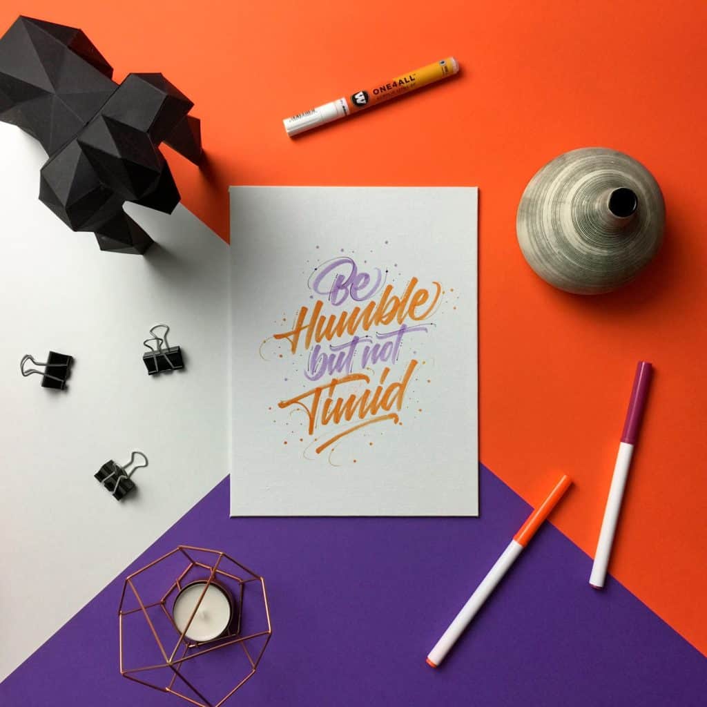 How to present your hand lettering and calligraphy - Lettering Daily