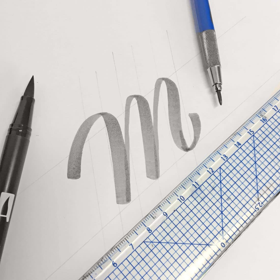 How to vectorize your hand lettering - Lettering Daily