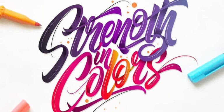Cover image for color fundemental article. RK Sanchez - Lettering Daily
