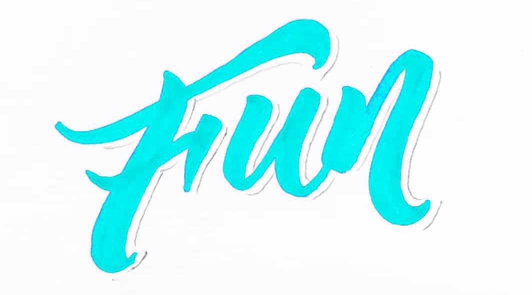 How To Shade Your Lettering (5 AWESOME Ways - 2018)