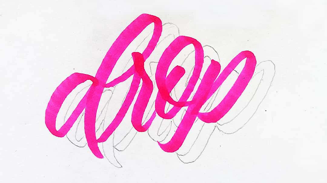 Bubble Letters Name Plate Drawing With Colour