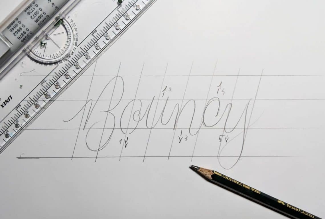 HOW TO DO MODERN CALLIGRAPHY - 3 POPULAR STYLES. Lettering Daily