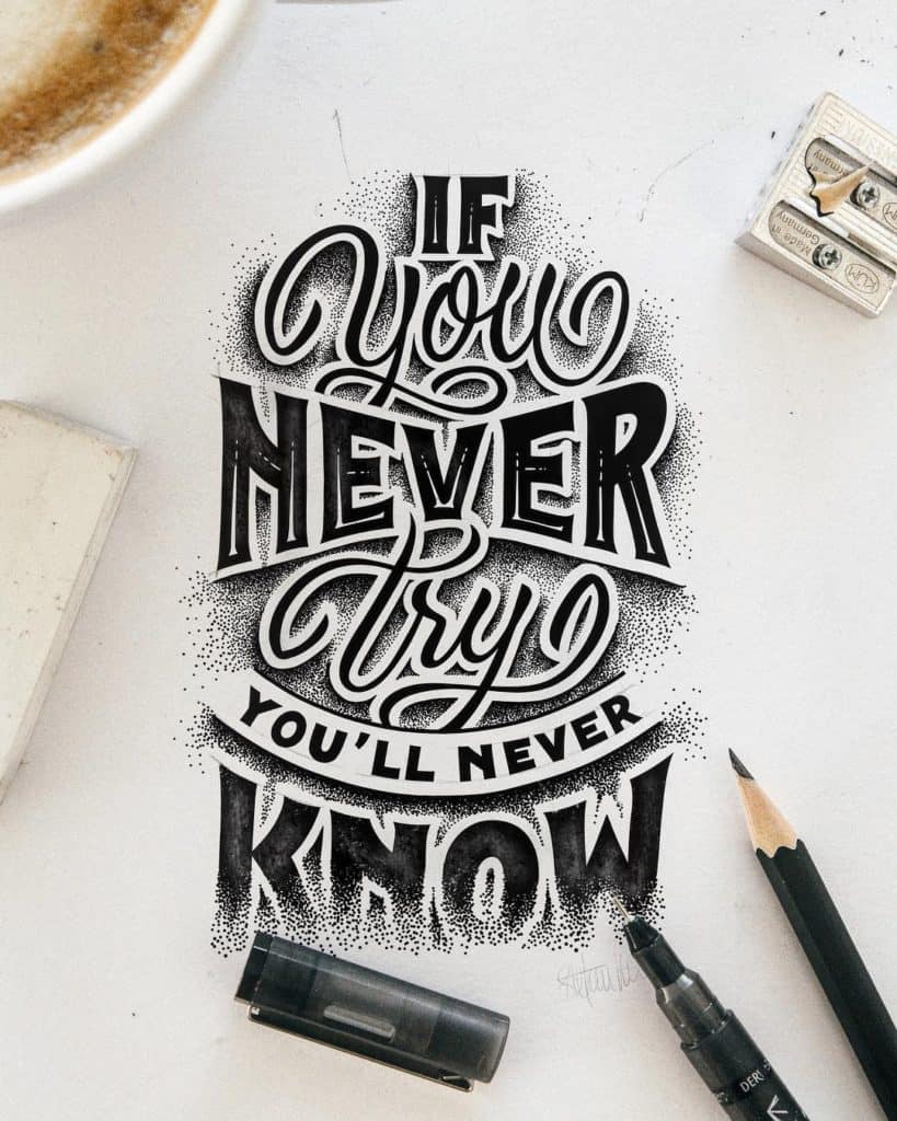 What are the types of lettering? - Lettering Daily