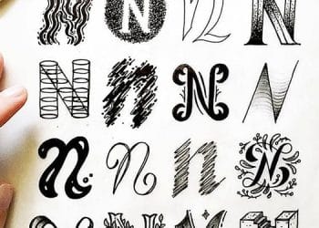 hand lettering tutorials lettering daily types of cover letter