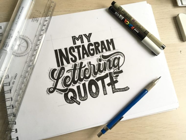 1 EASY Tip That Will Improve Your Lettering Composition - Lettering Daily