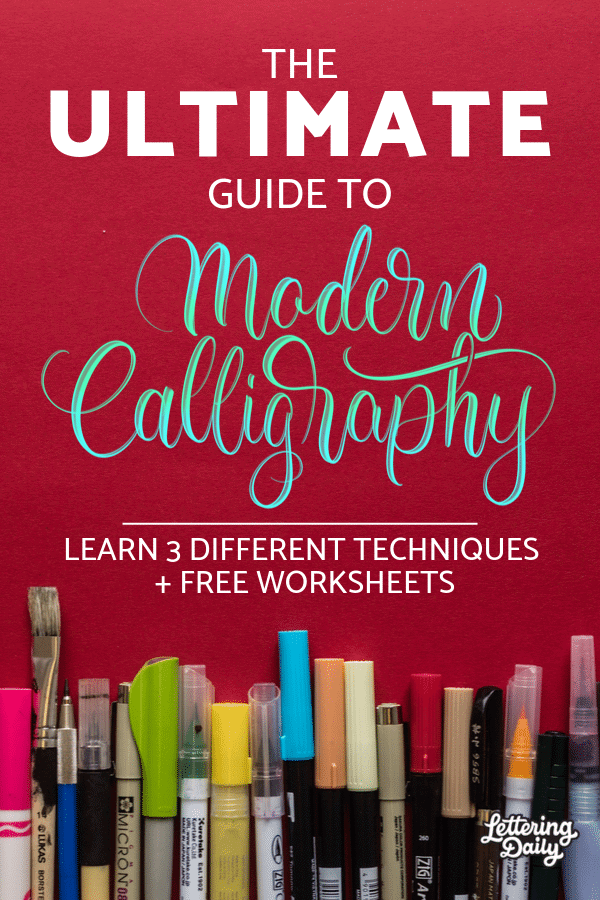 Calligraphy for Beginners: How To Learn Calligraphy At Home In 5