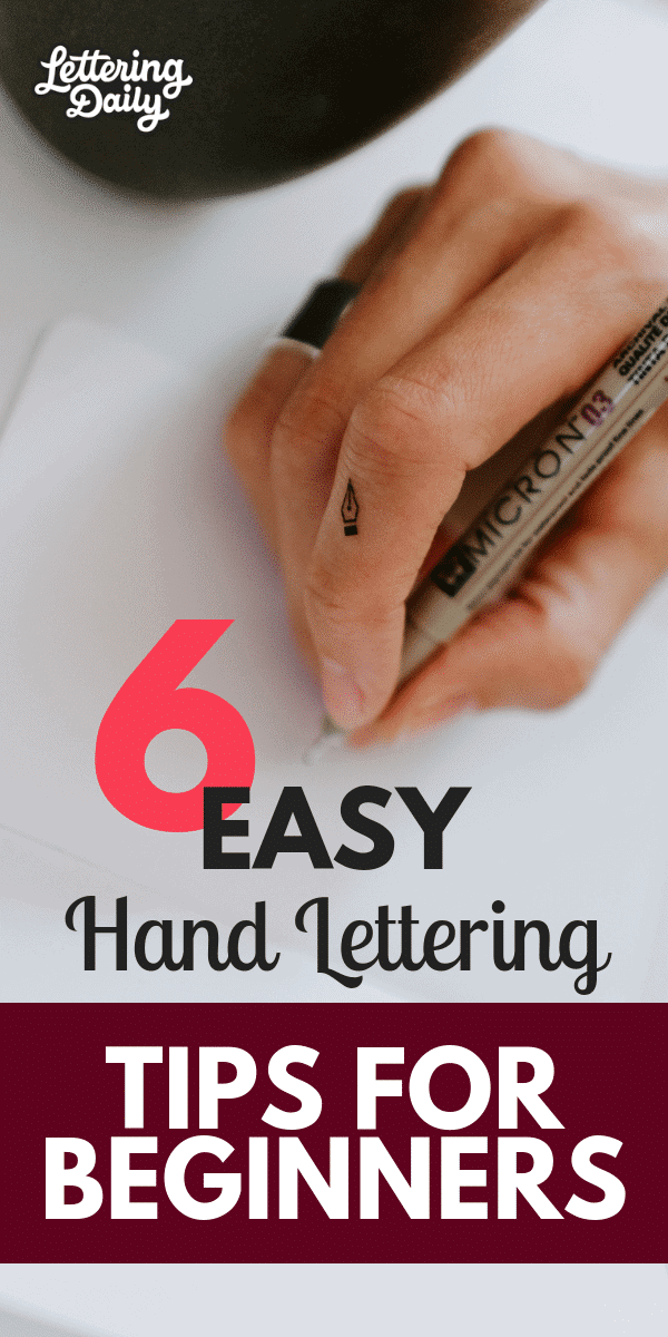 6 easy tips for hand lettering beginners 6 easy tips for hand lettering beginners