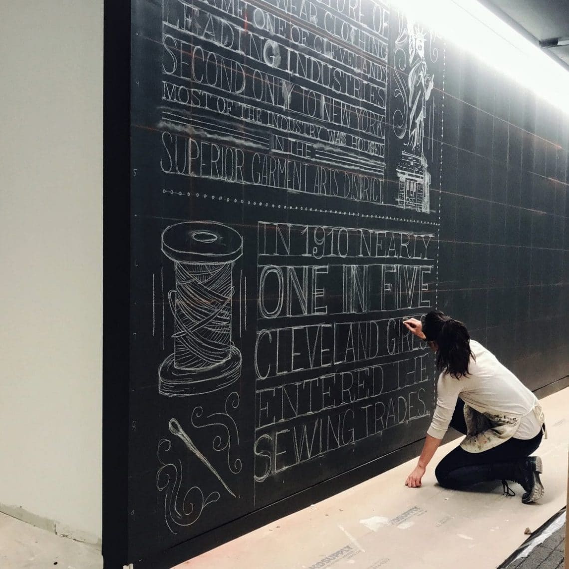 HOW TO CREATE HAND LETTERING MURALS - Lettering Daily