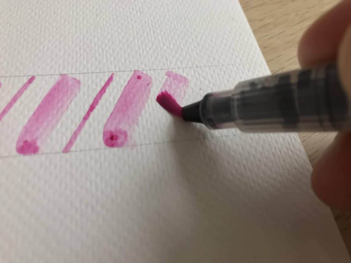 HOW TO DO water brush lettering - Lettering Daily