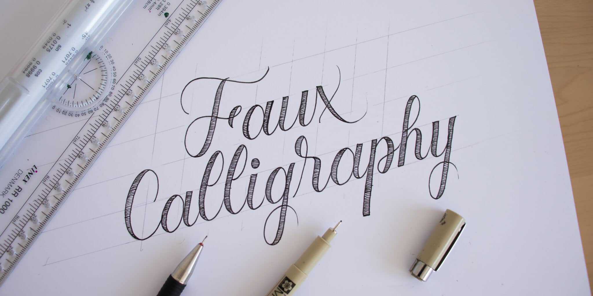 Lettering and calligraphy, what is the difference?