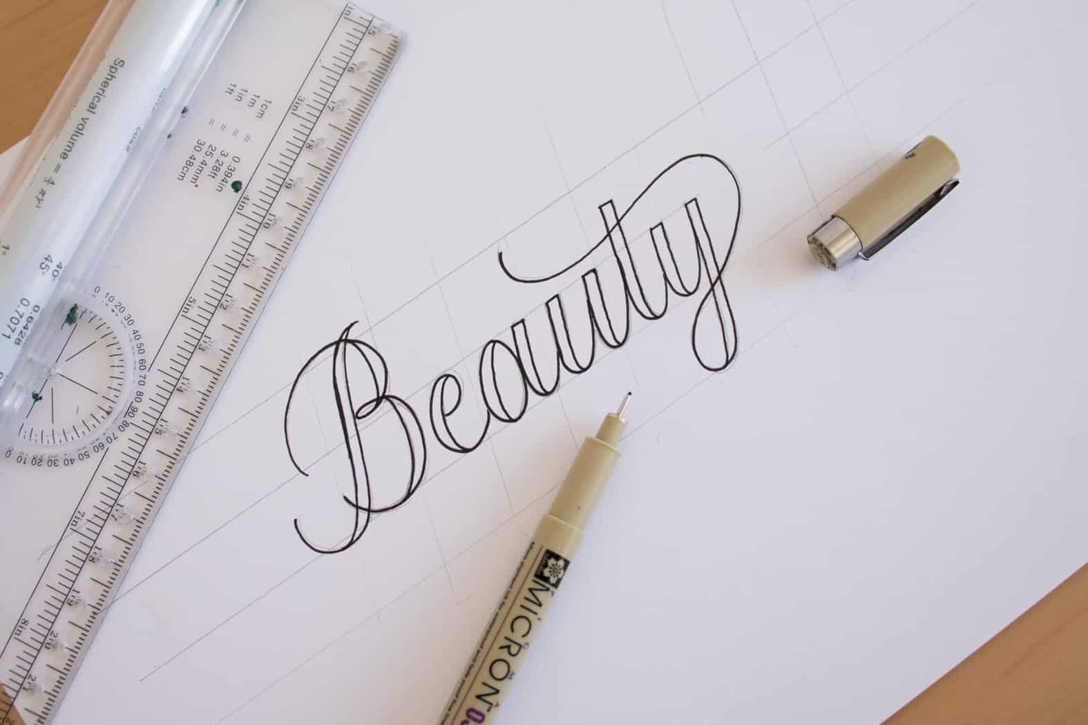 How to Do Faux Calligraphy + FREE Worksheets (7)  Lettering Daily