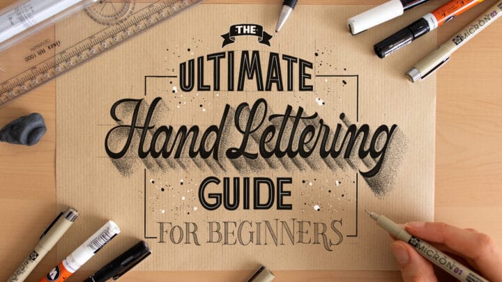 creative lettering image browser software