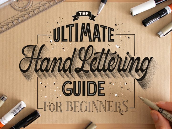 Let's Letter: A Hand Lettering Workbook for Beginners