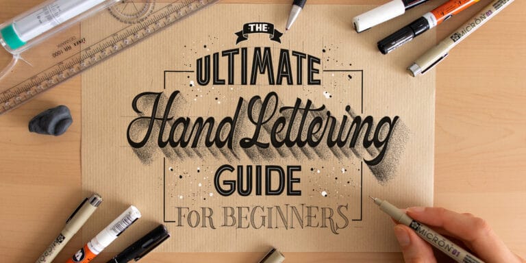 Hand lettering and Calligraphy for beginners