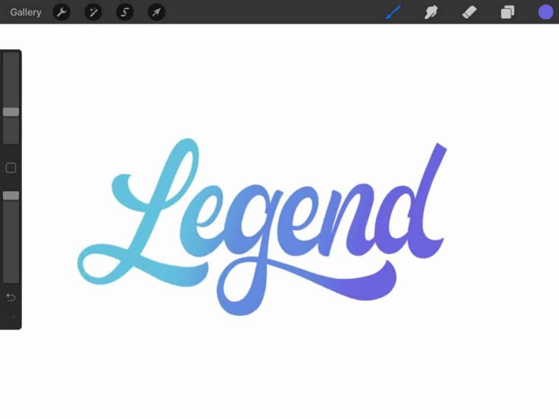 5 ways you can add a gradient effect to your lettering - Lettering Daily