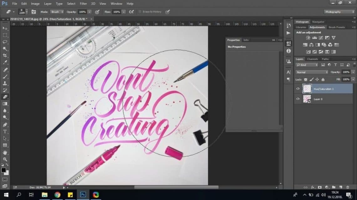 5 ways you can add a gradient effect to your lettering - Lettering Daily