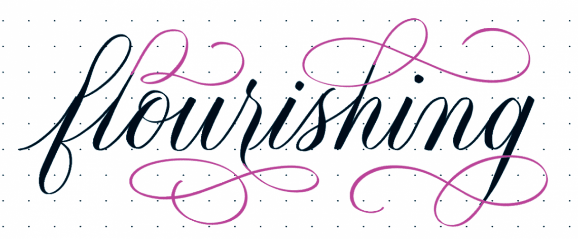 How to get started with calligraphy flourishing - Lettering Daily