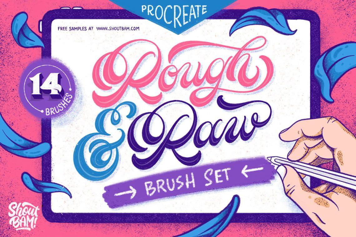 21 Best Procreate Brushes For Lettering & Calligraphy Lettering Daily