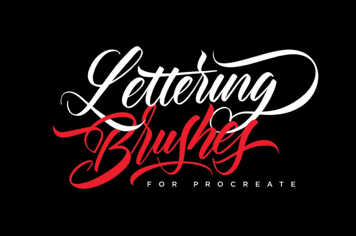 21 Best Procreate Brushes For Lettering & Calligraphy Lettering Daily