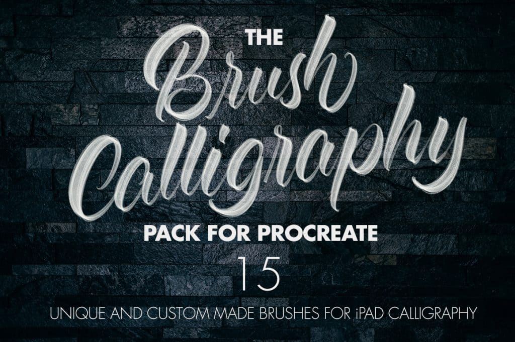 TOP 15 Procreate Brushes for Lettering & Calligraphy