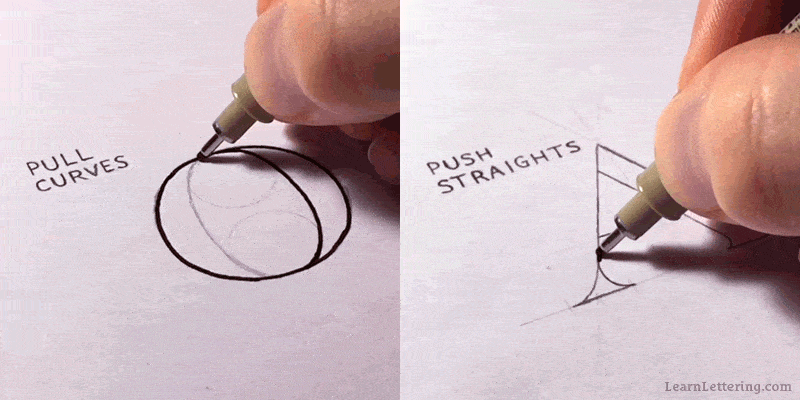5 EASY tips to improve your hand lettering inking