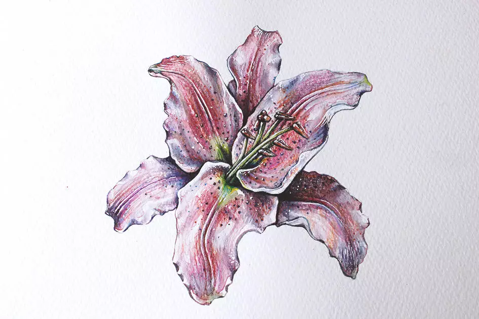 2019-04-06 10.23.16 How to create watercolor flowers - Lettering Daily