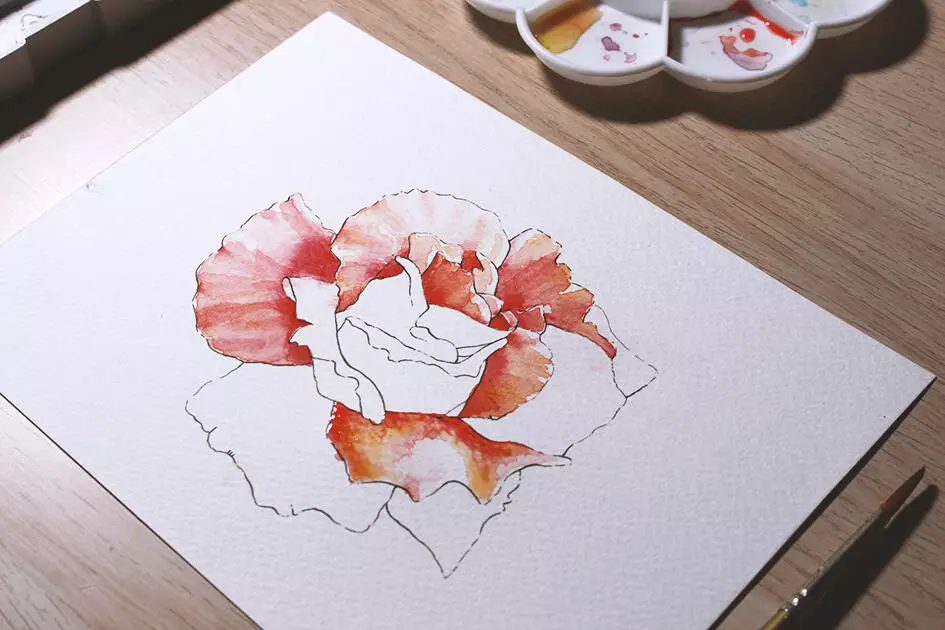 2019-04-06 13.38.31 How to create watercolor flowers - Lettering Daily