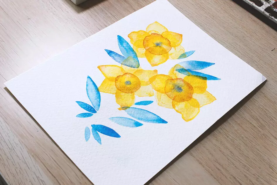 2019-04-07 09.16.43 How to create watercolor flowers - Lettering Daily