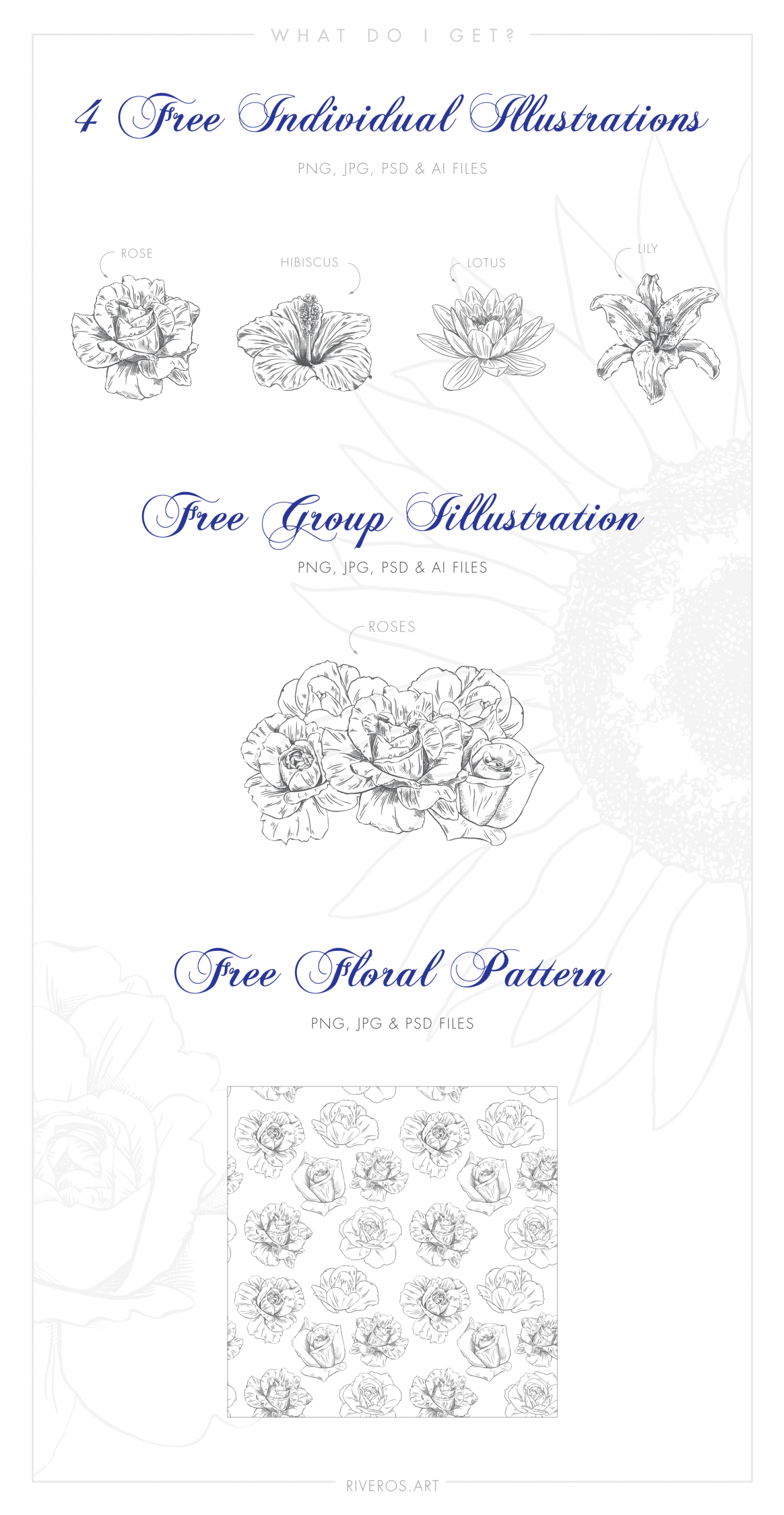 How to create watercolor flowers - Lettering Daily