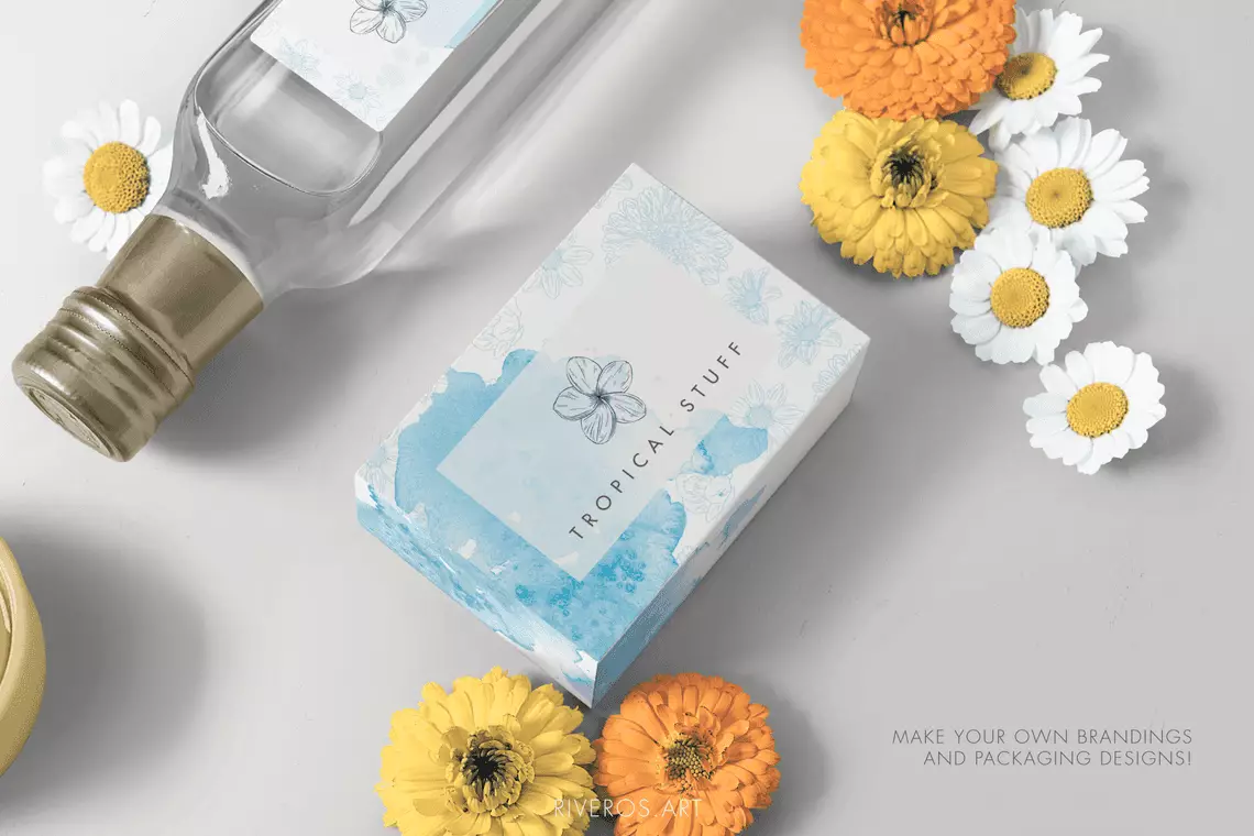 geasewa How to create watercolor flowers - Lettering Daily